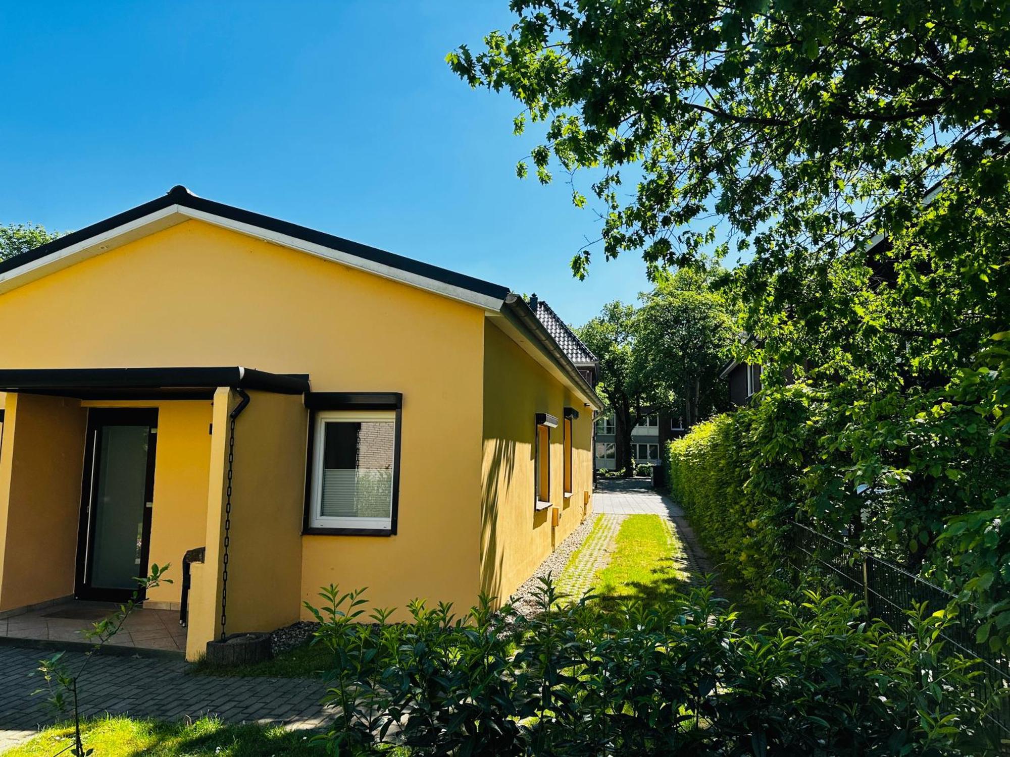 Bungalow-Wohnung Nahe Flughafen Hamburg Norderstedt Exterior photo